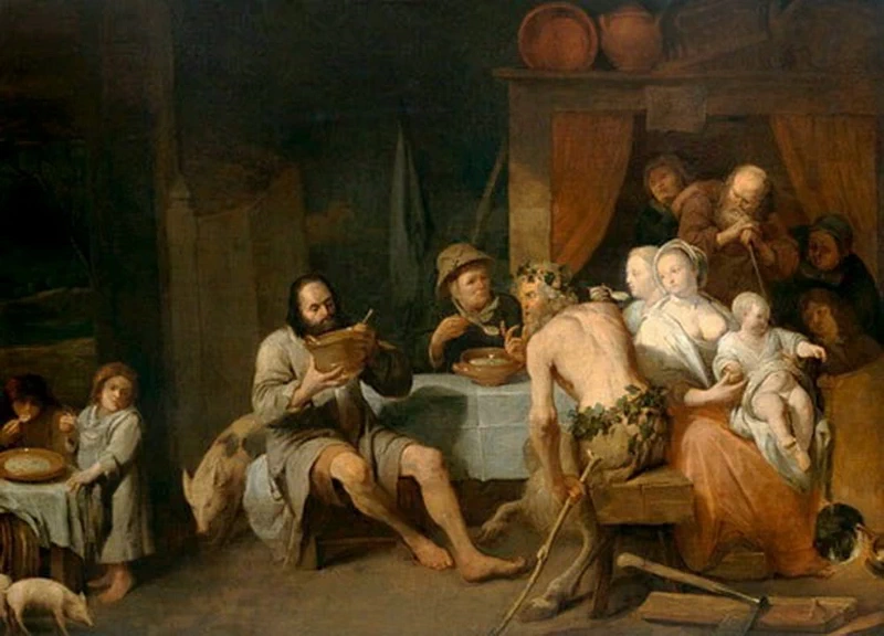 Il satiro e i paesani